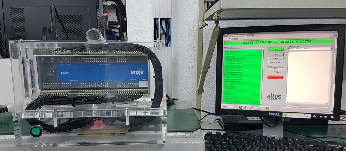 Processo de testes do CLP Nexto Xpress Processo de testes do CLP Nexto Xpress