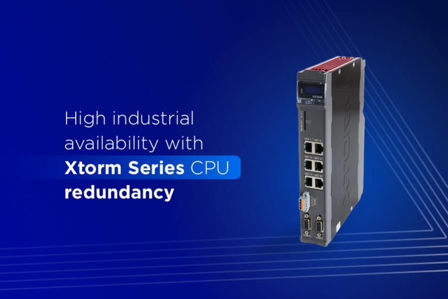 High industrial availability with Xtorm Series CPU redundancy