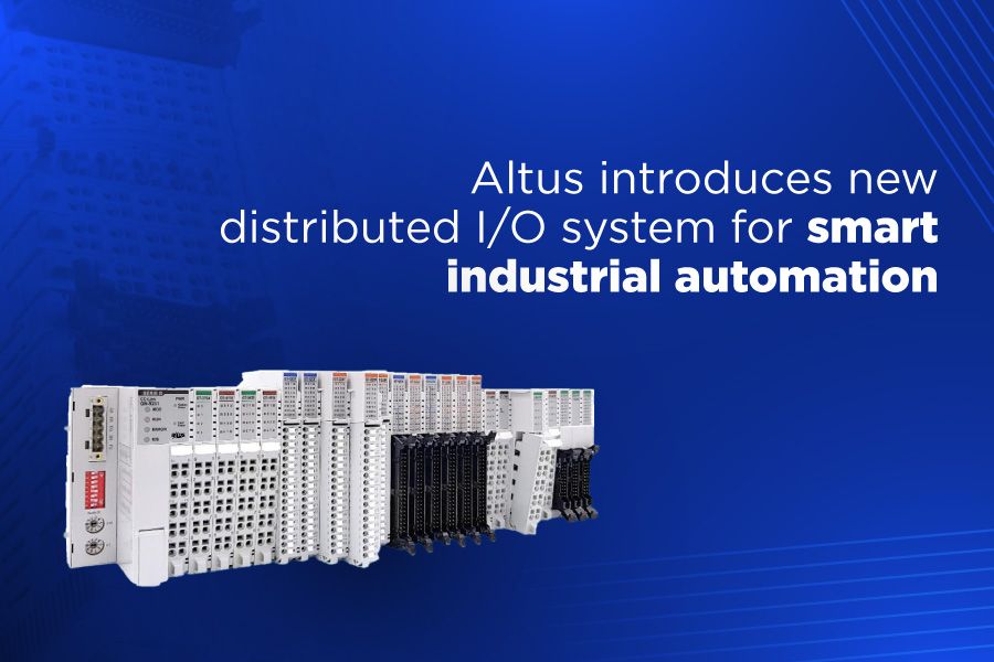 Altus introduces new distributed I/O system for smart industrial automation