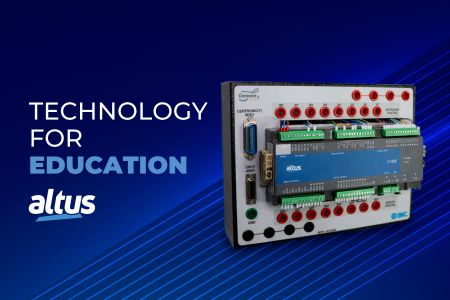 Didactic bench uses the technology of Nexto Xpress PLC Didactic bench uses the technology of Nexto Xpress PLC